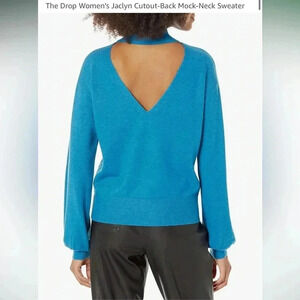 Open back sweater